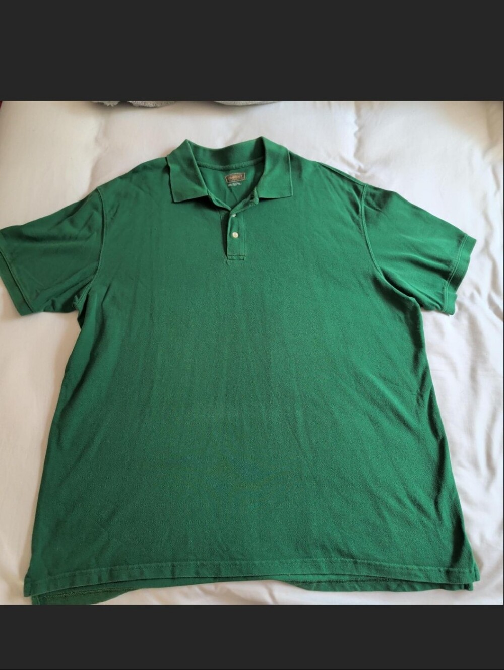 Vintage Eddie Bauer Kelly Green Polo Shirt - Men